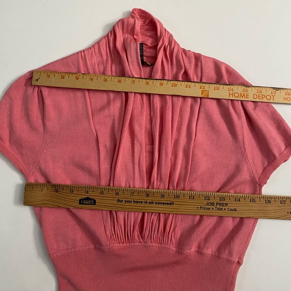 ⭐️FIRM PRICE⭐️ Sweaterworks Silk Blend Knit Top Women’s Size Small, pink - Picture 3 of 8